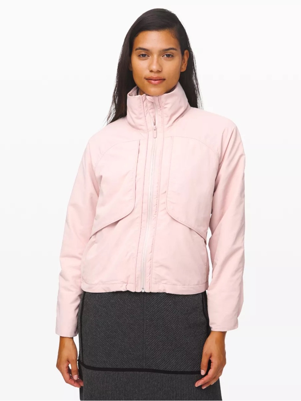 lululemon athletica pink porcelain Always Effortless Jacket